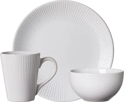 Produktbild von Ritzenhoff & Breker Banda Frühstücks-Set 18-teilig Weiß
