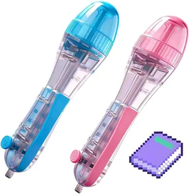 Productafbeelding van Strijkkralen pen 2.6 mm, 2 stuks, voor knutselen, ergonomisch, drukknop