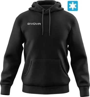Image de Sweat Coton Givova Hoodie Noir - L
