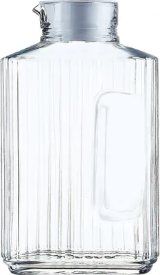 Produktbild von Kühlschrankkrug Quadro mit Deckel 2,0L - 1 Stück - Karaffe Wasserkrug Milchkrug