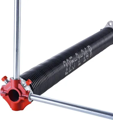 Produktbild von Garagentor-Torsionsfedern, Paar, 0,225 x 2 x 24 Zoll, mit Wickelstangen