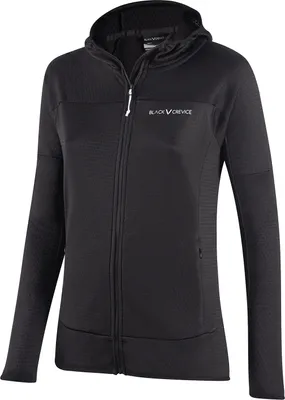 Produktbild von BLACK CREVICE - Damen Midlayer - Waffeljacke | Farbe: Schwarz | Größe: 36