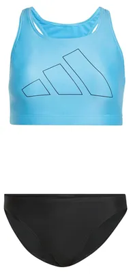 Produktbild von adidas Damen Big Bars Bikini, Blue Burst/Black, 34