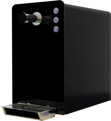 Produktbild von Tafelwassergerät Wasserzapfanlage Trinkwasser Sprudelwasser BieTal® BT-30 schwarz