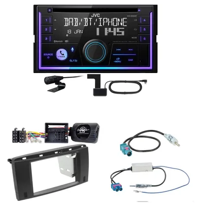 Produktbild von JVC KW-DB95BT Bluetooth Digitalradio USB CD Einbauset für Mercedes R W251