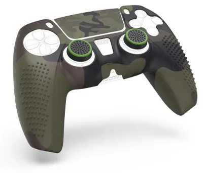 Obrázek produktu pro Hama Camouflage, Sada, PlayStation 5, Hnědá, Zelená, Odolnost vůči nečistotám, Prachuodolný, Odolné proti poškrábání, 230 mm, 140 mm
