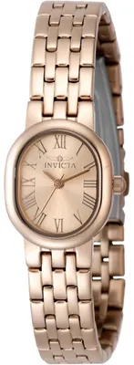 Zdjęcie produktu dla Invicta Angel 48141 Zegarek Damski - Mechanizm Kwarcowy - Stal Nierdzewna z Różowym Złotem Tarcza - 20 mm