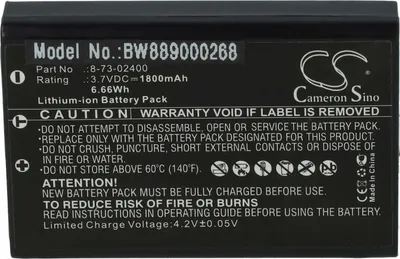 Produktbild von vhbw Akku kompatibel mit Otometrics AccuScreen TE 8-04-13900, Madsen AccuScreen Medizintechnik (1800 mAh, 3,7 V, Li-Ion)