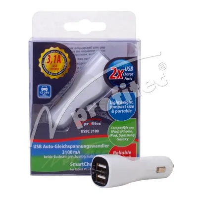 Produktbild von Profitec USB Auto-Gleichspannungswandler 3100mA