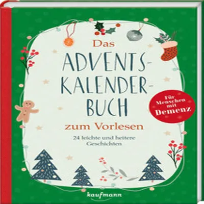 Produktbild von Das Adventskalenderbuch zum Vorlesen für Menschen mit Demenz