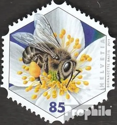 Produktbild von Briefmarken Schweiz 2011 Mi 2186 (kompl.Ausg.) gestempelt Honigbiene