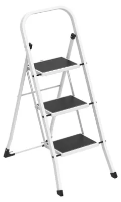 Productafbeelding van Vouwladder met 3 Treden van Staal