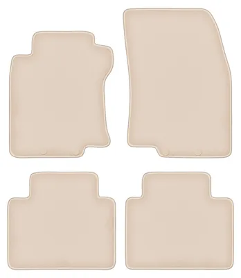 Produktbild von DURBAN Beige Velours-Fußmatten-Set für Nissan X-Trail III T32 FL SUV (2017-2021)