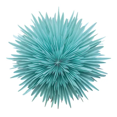 Only Natural – Papier-Lampenschirm – Türkis – 60 cm – Ansicht 1