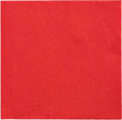Produktbild von 27000 Servietten "DAILY Collection" 1/4-Falz 32 cm x 32 cm rot