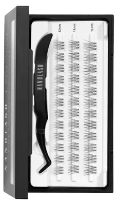 Produktbild von Pre-Glued Wimpernbüschel Nanolash - Selbstklebende Büschelwimpern, Künstliche Wi