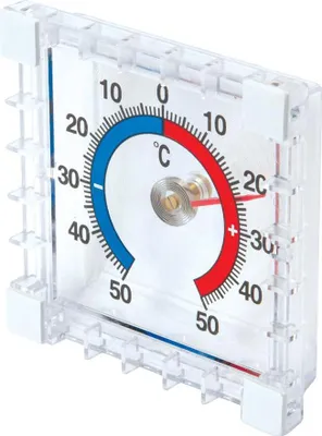 Produktbild von Silverline Innen-/Außen-Klebethermometer