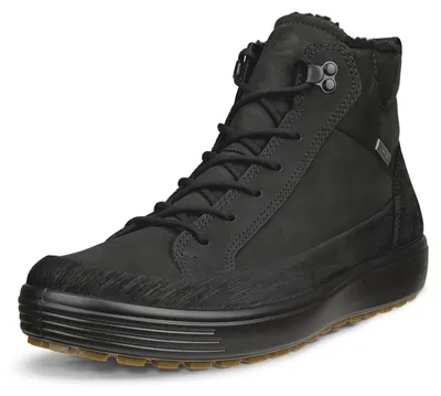 Productafbeelding van Ecco SOFT 7 TRED herenlaarzen - winterlaarzen, zwart, voor casual gebruik, nieuw