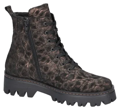Imagen del producto de Waldläufer London: Botas de cordones para mujer, color marrón, estilo casual
