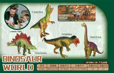 Immagine prodotto di Set di dinosauri HY667