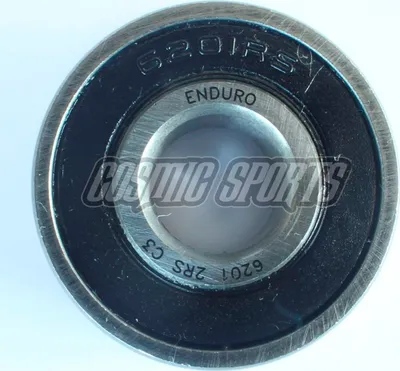 Obrázok produktu pre Enduro Abec 3 6201 Llb ložisko Strieborné 12 x 32 x 10 mm Strieborné 12 x 32 x 10 mm
