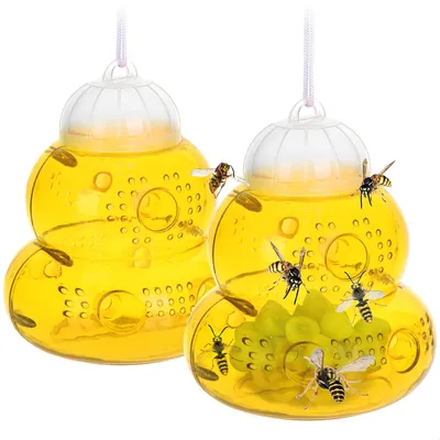 Produktbild von Wilhelm Sell® 2x Insektenfalle zum Aufhängen aus Kunststoff - Fluginsekten-Falle