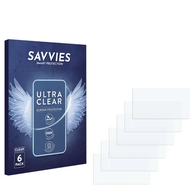 Produktbild von 6x Für Mercedes-Benz Comand APS NTG 2 Schutzfolie Savvies Displayschutz Display Schutz Folie Klar Transparent
