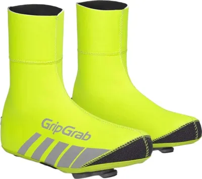 Immagine prodotto di GripGrab RaceThermo Hi-Vis, Grigio, Lime, Tinta unita, L, Gomma, Poliammide, Poliestere, Poliuretano, Poliestere 7, Poliammide 10, Poliuretano 3%