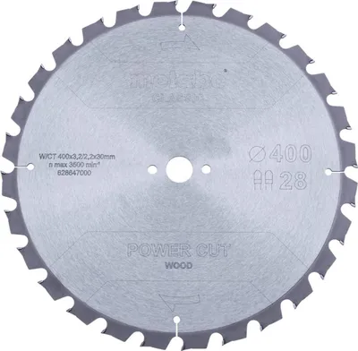 Produktbild von Metabo 628647000, Holz, 40 cm, 3 cm, 2,2 mm, 3,2 mm, Metabo
