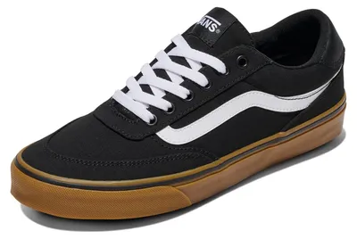 Obrázok produktu pre Vans pánske tenisky Brooklyn LS, farba: čierna a hnedá (gumová podrážka), veľkosť: 50 EU