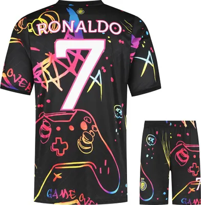 Produktbild von Al-Nassr Fußball Trikot Set Ronaldo - Gaming Trikot Set - 152
