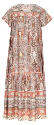 Produktbild von Gaya damen kleid - apricose mehrfarbig, S