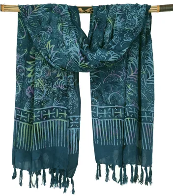 Produktbild von Bali Sarong, Wandtuch, Wickelrock, Sarongkleid - Modell 4, Uni, Viskose, 160*110 cm, Sarongs & Tücher