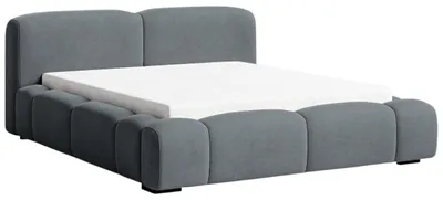 Imagen del producto de Cama tapizada BLOB 180x200 komodo 21