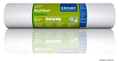 Produktbild von ERFURT "Das Original" Rauhfaser Tapete Classico, klassische Struktur, 20 x 0,53 m, ausreichend für 10,6 m², 1 Rolle