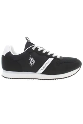 Image de U.S. POLO ASSN. sneakers pour homme en polyester noir