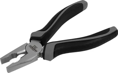 Produktbild von Kombizange 200 mm aus Cr-V-Stahl mit Zweikomponentengriff und Kabelschneidklingen
