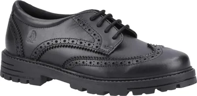 Produktbild von Hush Puppies - Mädchen Schul-Uniform-Schuhe "Maxine", Leder FS10950 (32 EU) (Schwarz)
