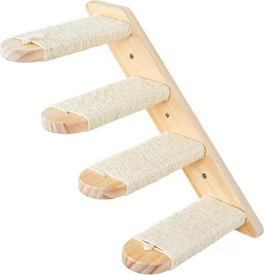 Produktbild von Hausaufstiegshilfe Holzkrabplank 35 cm