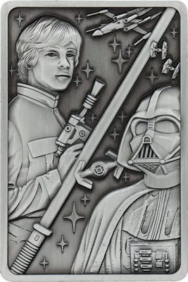 Zdjęcie produktu dla Star Wars Metallbarren Luke i Vader Edycja limitowana