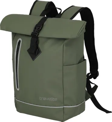 Produktbild von Travelite Rollup Fahrrad Rucksack Kurierrucksack Daypack wasserfest Plane olive