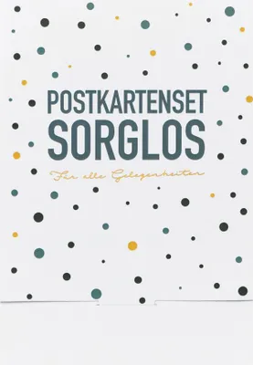 Produktbild von Postkartenset "Sorglos", 6er Set