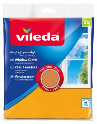 Produktbild von Vileda Fensterwischer +30 % Mikrofaser 2 Stück