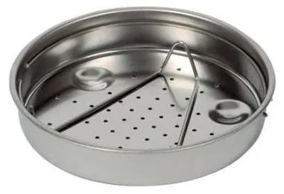 Produktbild von KELOMAT gelochter Dampfeinsatz aus Edelstahl 18 cm für schonendes Dünsten in Schnellkochtöpfen