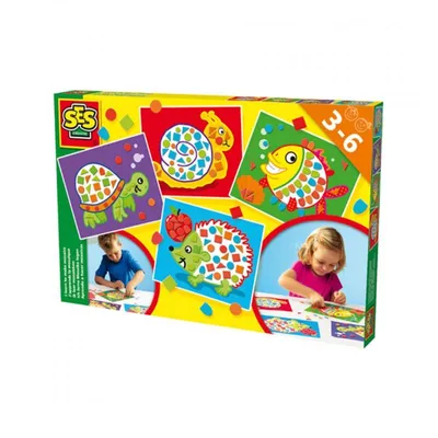 Obrázok produktu pre SES Creative Children's I learn to Make Mosaics, 3 rok / roky, Viacfarebný