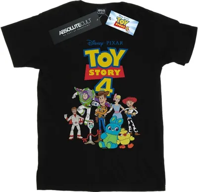 Produktbild von Disney - "Toy Story 4" T-Shirt für Damen BI46965 (XXL) (Schwarz)