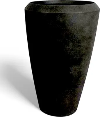 Produktbild von Countryfield Blumentopf Plantoj Schwarz Ø44 cm - Höhe 70 cm