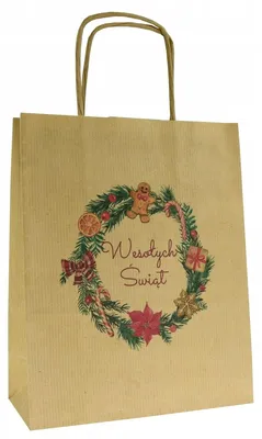 Produktbild von Torby Pro Papier-Geschenktüte Motiv Stroik Weihnachten