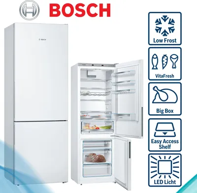 Produktbild von Bosch KGE49AWCA, 419 l, SN-T, 15 kg/24h, C, Fresh Zone Fach, Weiß