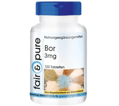 Produktbild von Bor 3mg
